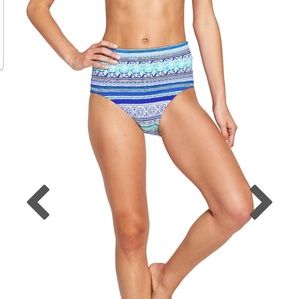 Land's End High Waist Bikini Bottoms Tummy Control